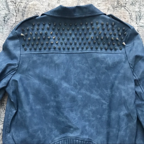 Sincerely Jules’ UNIF Spiked Faux Leather Jacket - Picture 7 of 8